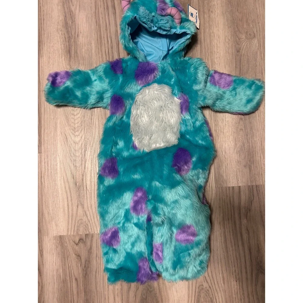 Pottery Barn Kids Disney Pixar Monsters Inc Sulley Costume Baby 12-24 Months - Picture 1 of 6